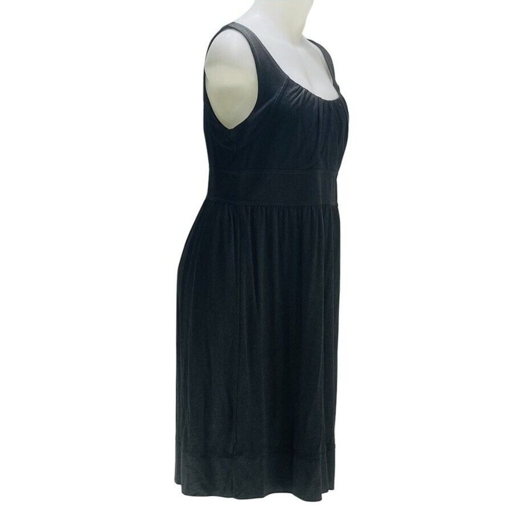 ANN TAYLOR LOFT Dress Women's Size 8 Casual Midi Gray - Picture 3 of 11